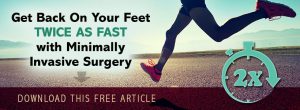minimally invasive foot surgery